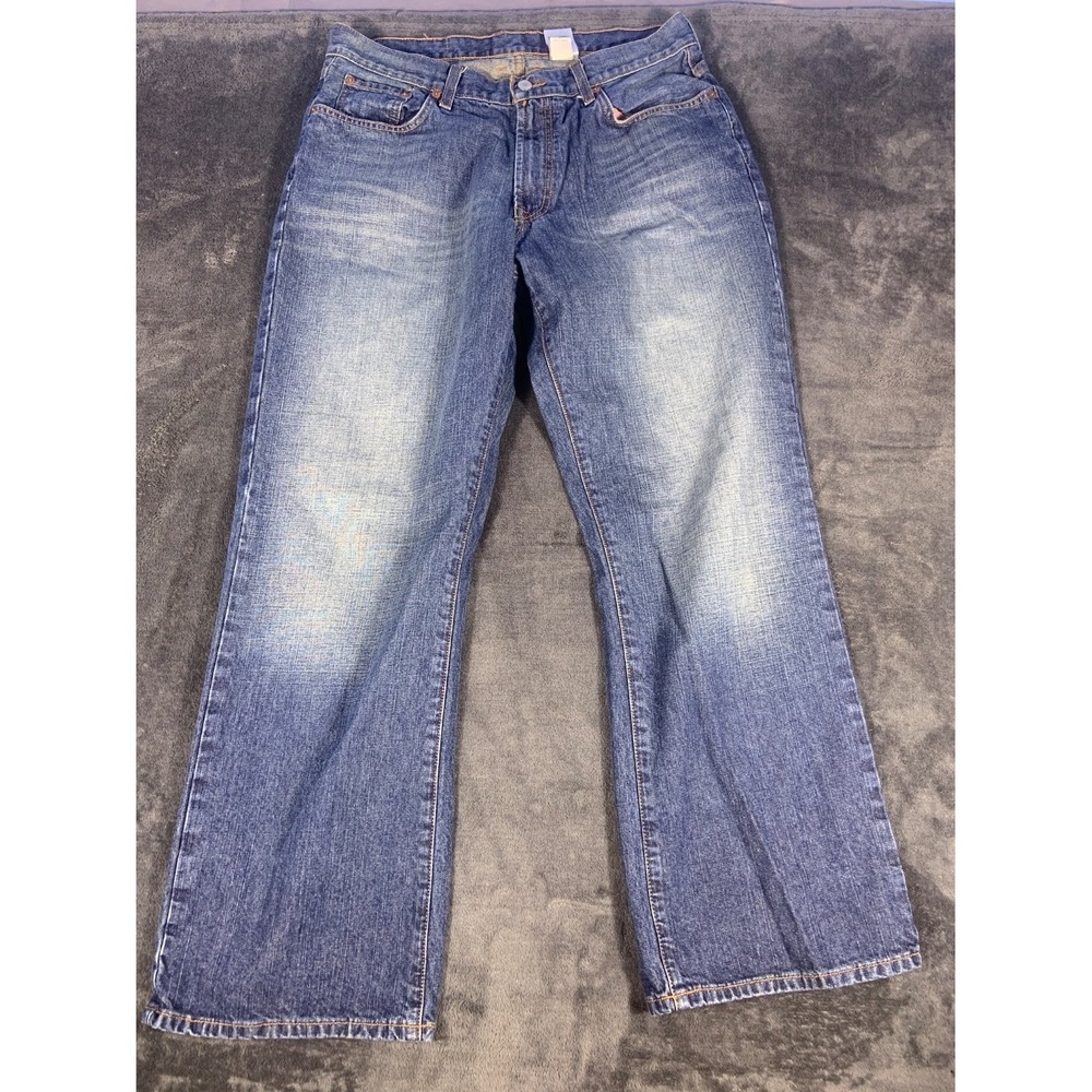 Lucky Brand Classic Fit Jeans Men's 34 Blue Cotton Denim 72R9011 Modern Used